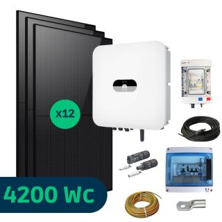 Kit Solaire onduleur Hybride Huawei 4200 Wc Longi