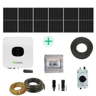 Kit Solaire Autoconsommation - 2460 Wc - Fixations au choix