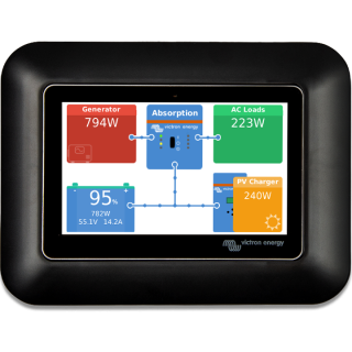 Victron Energy - GX Touch 50 adapter for CCGX cut-out