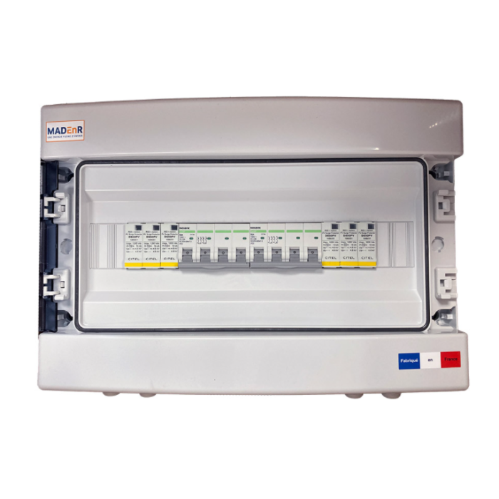 MadENR - Coffret de protection DC - 1IN/1OUTx2 - 2MPPT - SPD2 - 1000V main product photo