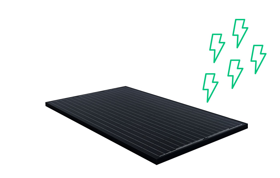 Panneau solaire tr&egrave;s haute puissance